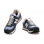 Chaussure New Balance Basse 574 Marine Pour Femme en Soldes